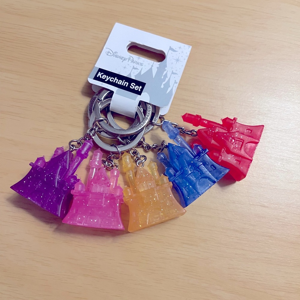 Disney Parks Keychain set